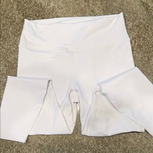White High-Waist Active Leggings by Fabletics size L